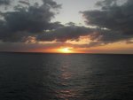 Sunset Leaving Miami