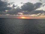 Sunset Leaving Miami