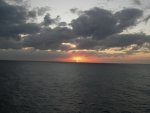 Sunset Leaving Miami