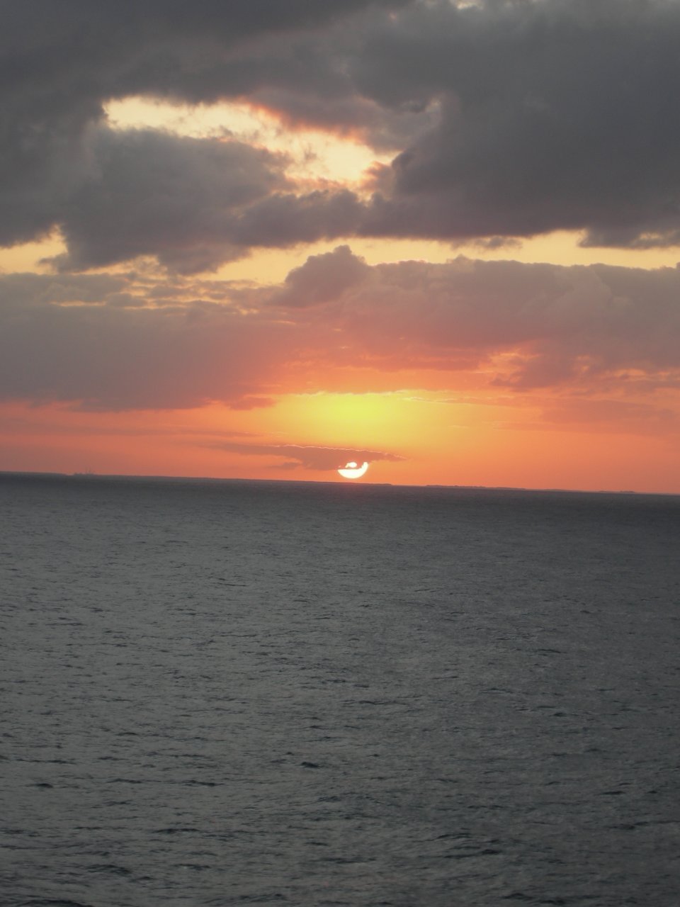 Sunset Leaving Miami