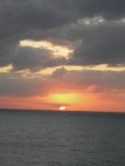 Sunset Leaving Miami