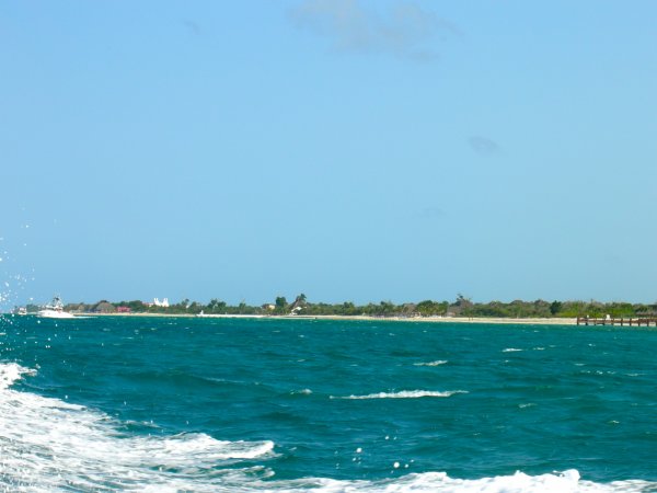 The coast of Cozumel, Mexico