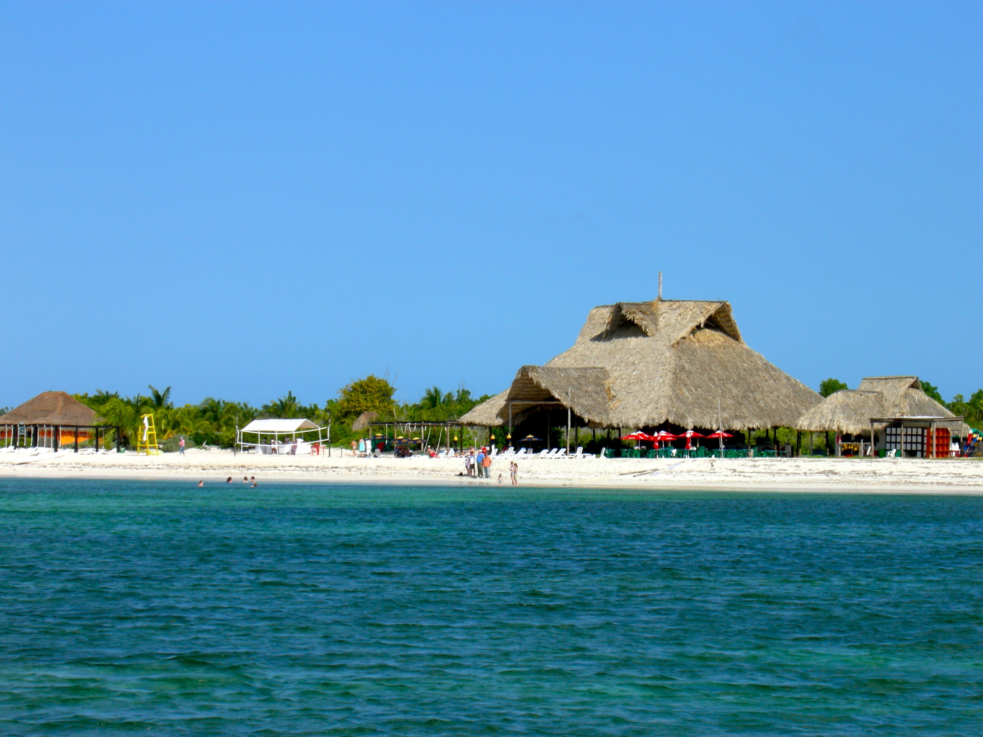 Approaching the beach