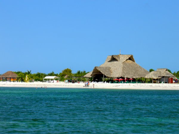 Approaching the beach