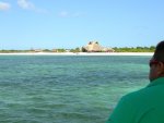 Approaching the beach