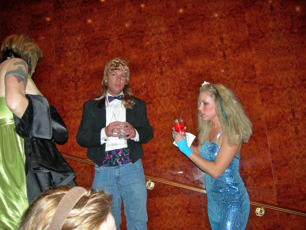1988 Prom Night: nice costumes.