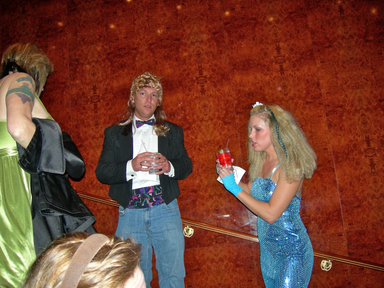 1988 Prom Night: nice costumes.