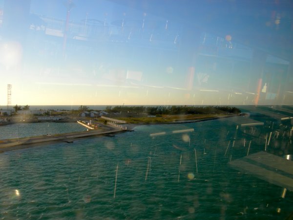 Docking in Key West.