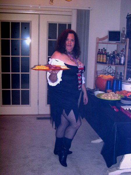 a serving wench