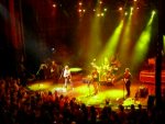 Great Big Sea in the Stardust Theater (goofing around before Jack Hinks)