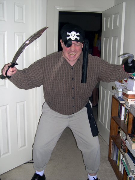 Louie's a pirate, too!