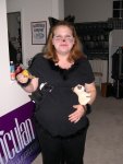 Chrissy (nursing pregnant cat)