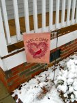 Our Welcome Flag (With Icicles)