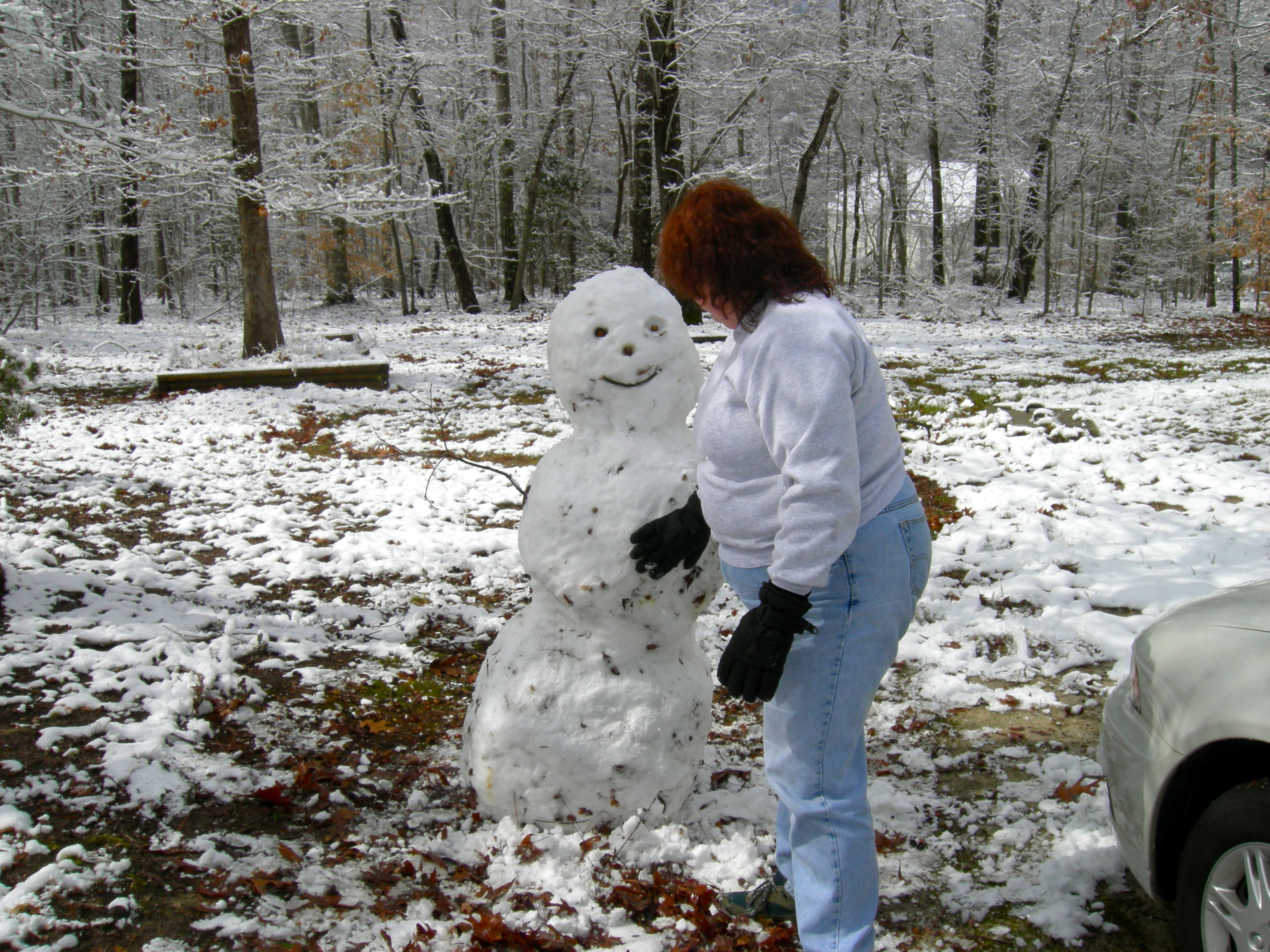Finished Snowman