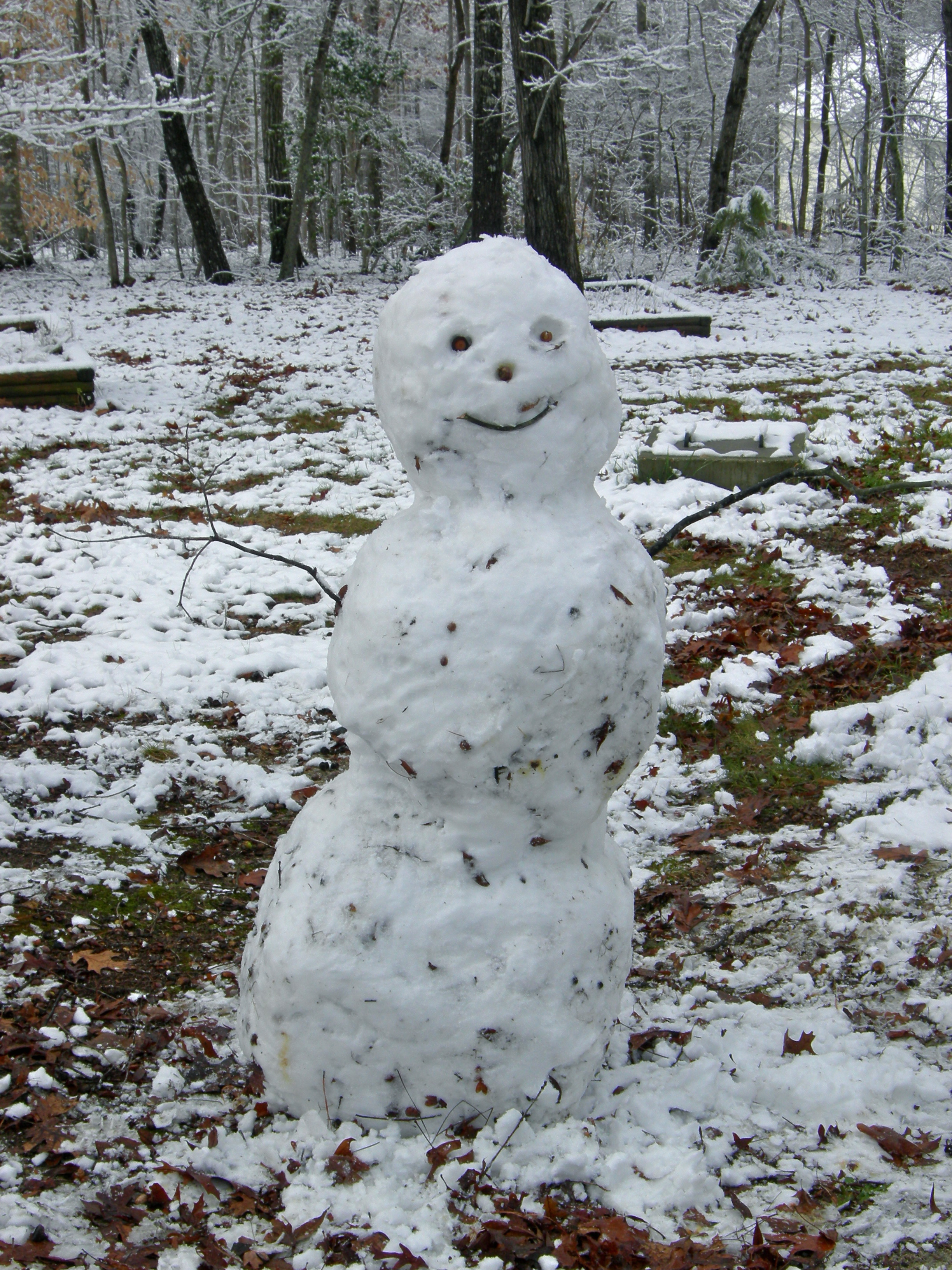 Finished Snowman