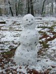 Finished Snowman