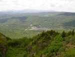 Looking out over the valley.