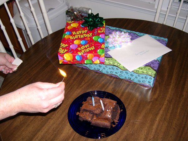 Lighting the "Cake"