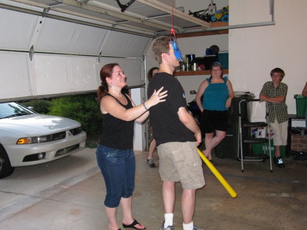 Tim getting spun