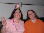 Cynthia and Mette