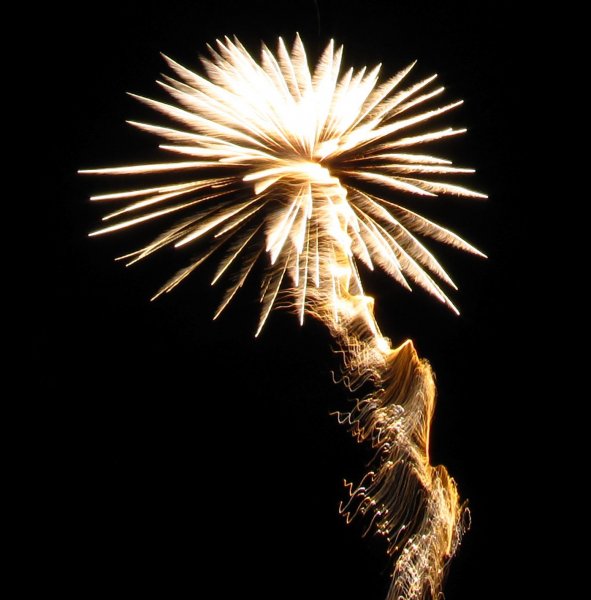 Birthday fireworks!