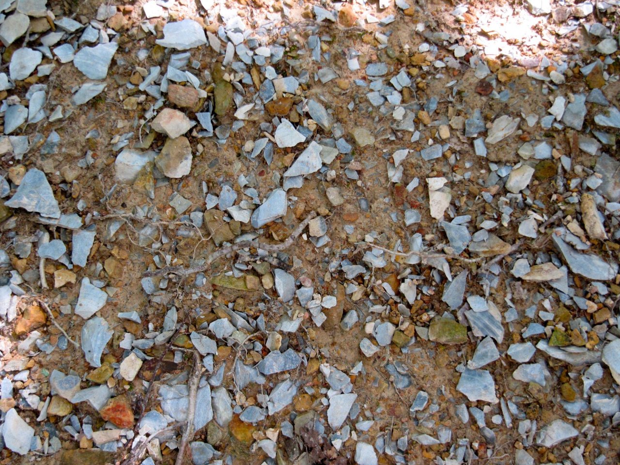 some of the interesting rock on the Morrow mountain trail