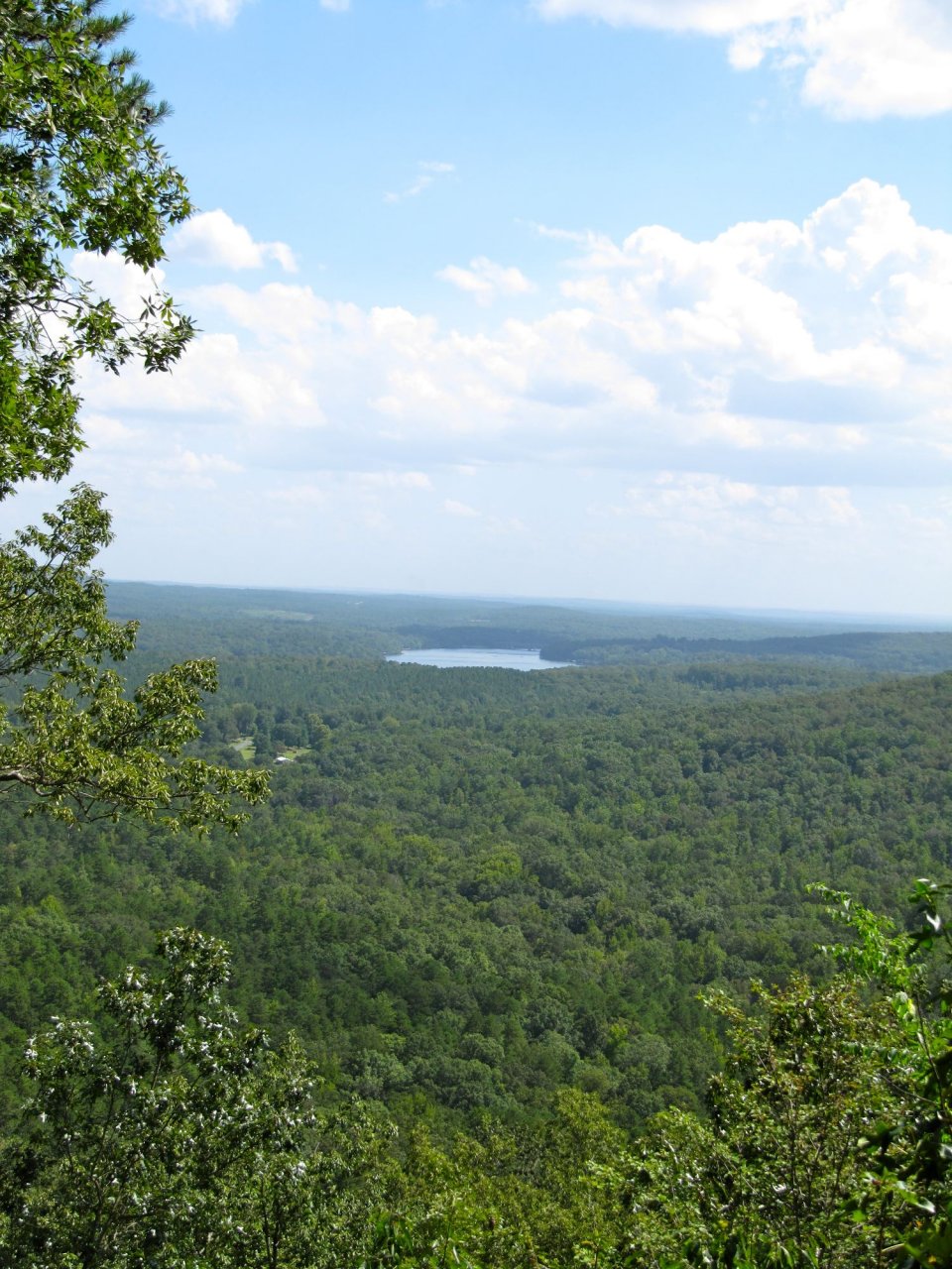 looking out from Morrow mountain