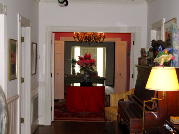looking down the hallway towards the entrance to Sullivan Place