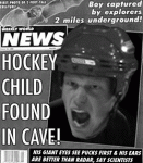 Eric Staal is Bat Boy?