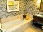 bathroom at the Bellagio