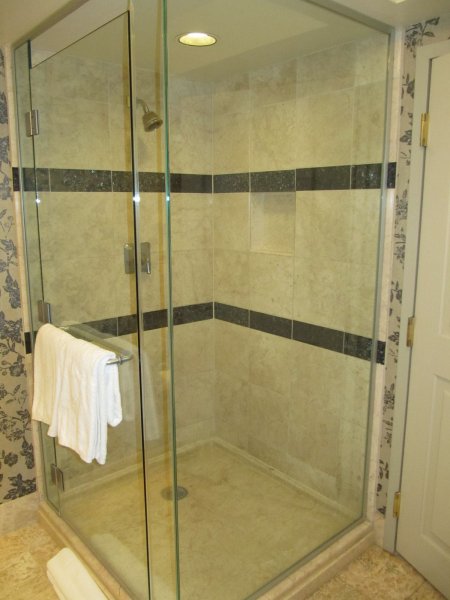 bathroom at the Bellagio