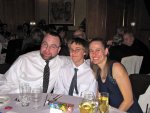 Matt, Matthew, and Ashton at the reception