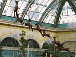 Bellagio conservatory: reindeer flying