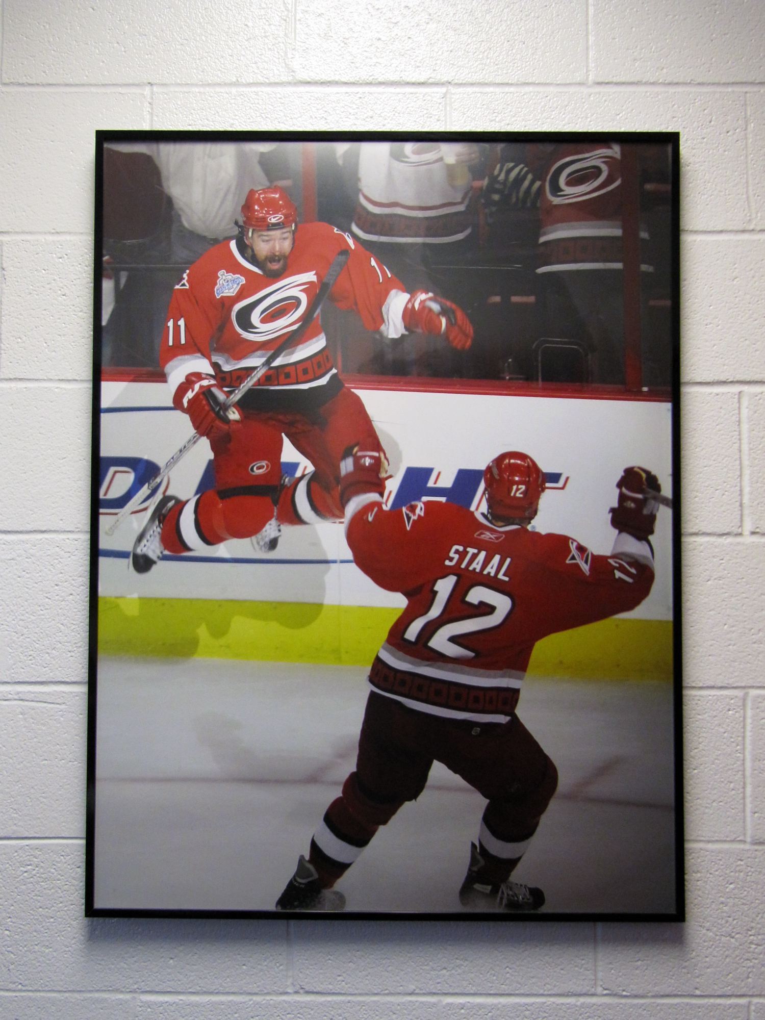 Staal scared Williams or something...  ;)