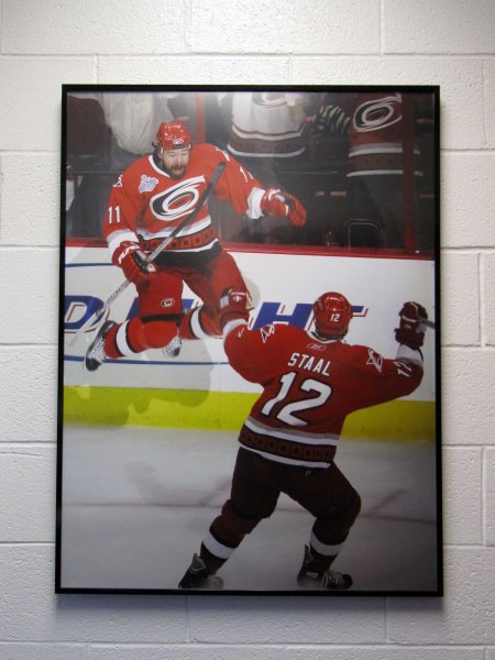 Staal scared Williams or something...  ;)
