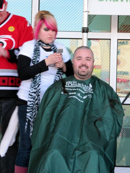 I'm completely bald!
