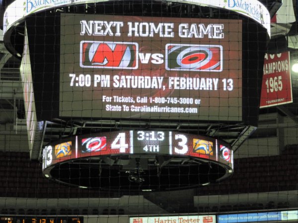 enxt home game, vs. the Devils