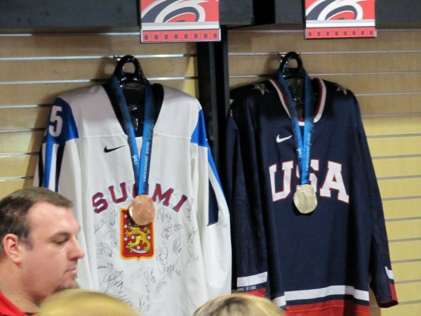 Ruutu's Bronze and Gleason's Silver