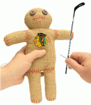 Chicago Blackhawks Voodoo Doll