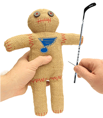 St. Louis Blues Voodoo Doll