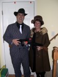 Bonnie (Tracy) and Clyde (Carl)