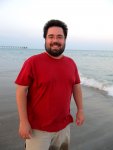 at the beach: Ben