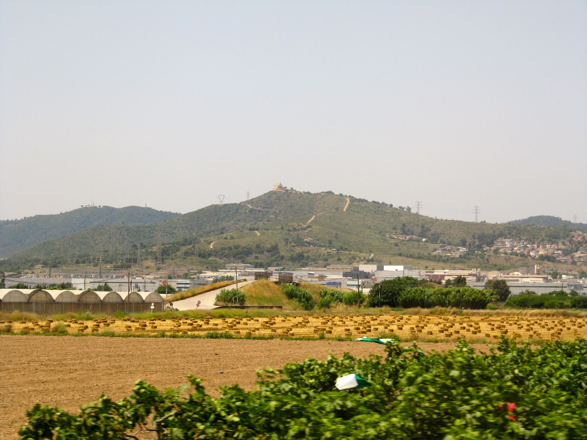 Barcelona hills, on my way to Girona