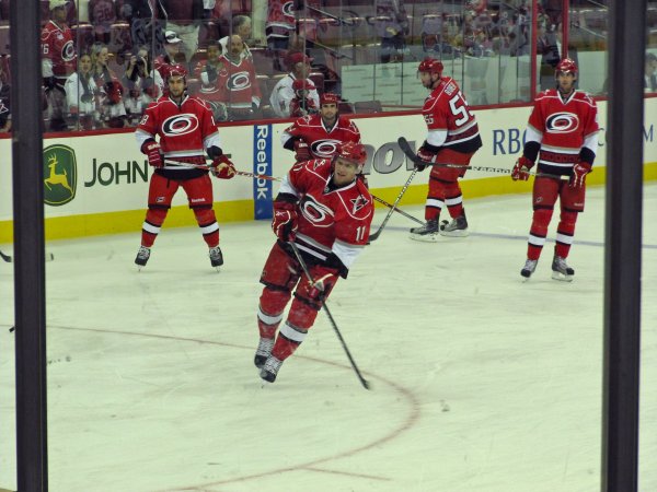 Boychuk taking a shot