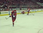 Ruutu fires at the net