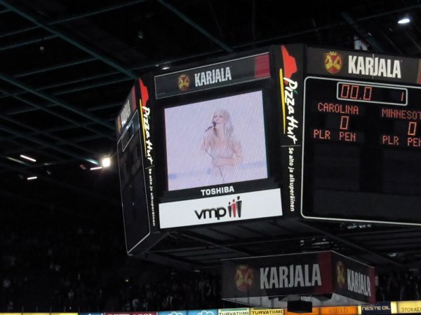 Finnish national anthem singer