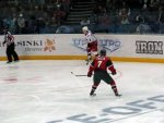 Cullen and O'Sullivan on the ice
