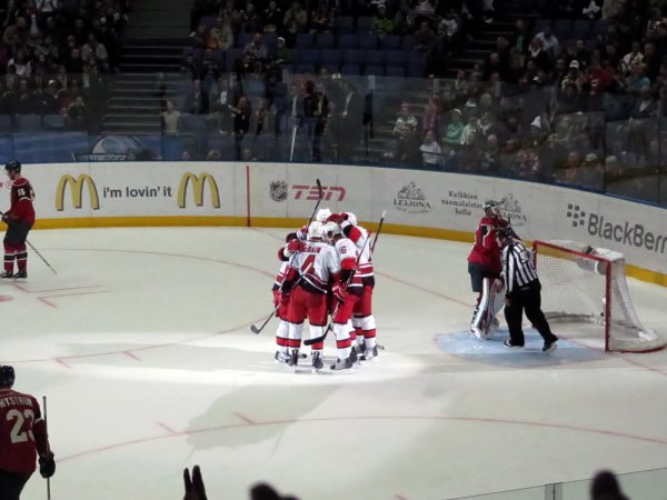 a Carolina Hurricanes goal!