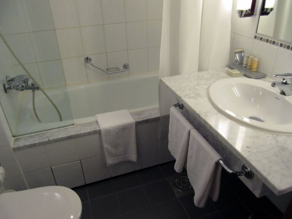 Our room (bathroom).