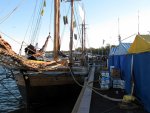 A nice big rigged wooden ship.